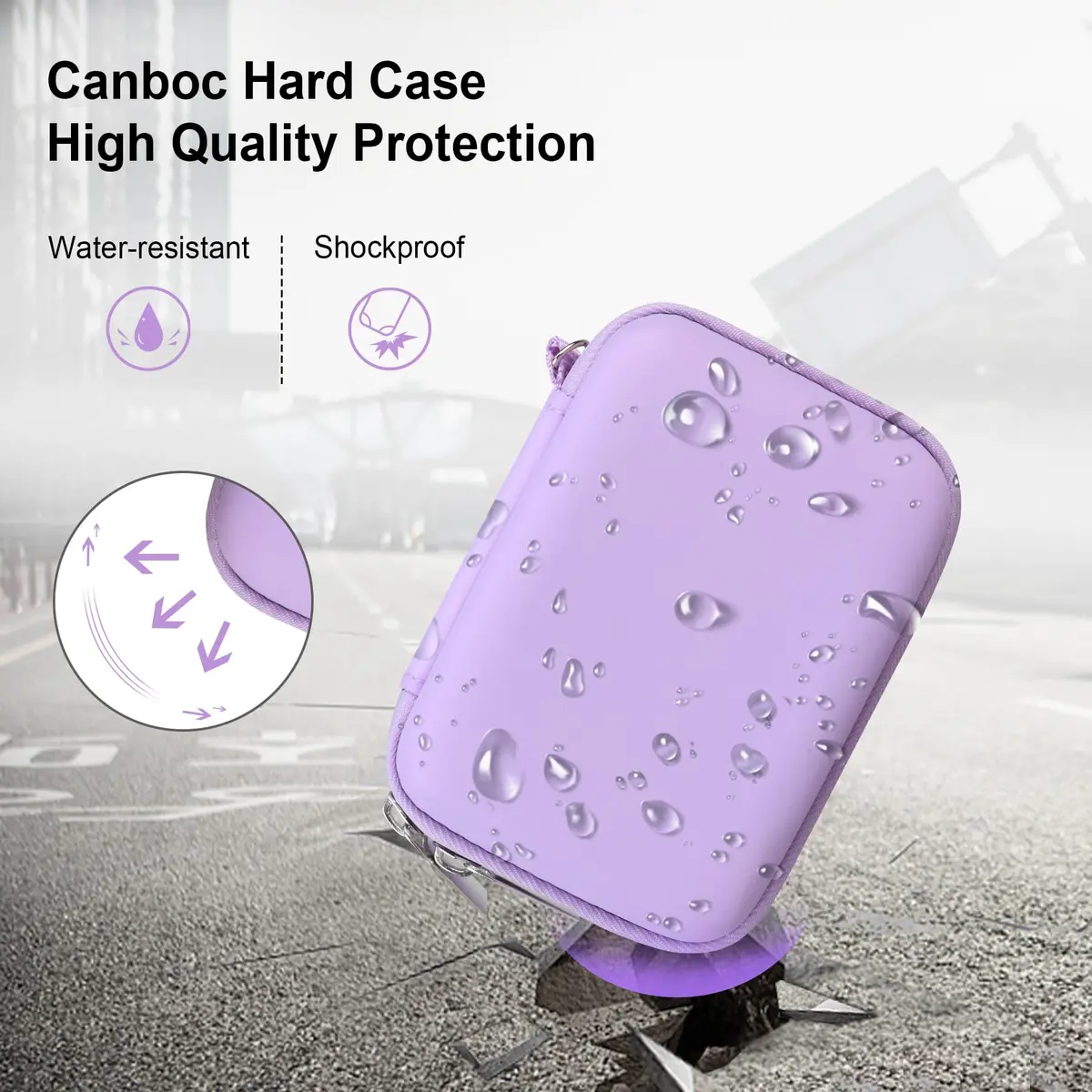 Canboc Camera Case for KODAK PIXPRO FZ55/ FZ45/ FZ53 16MP Digital Camera | Compact, Durable & Lightweight - view 4