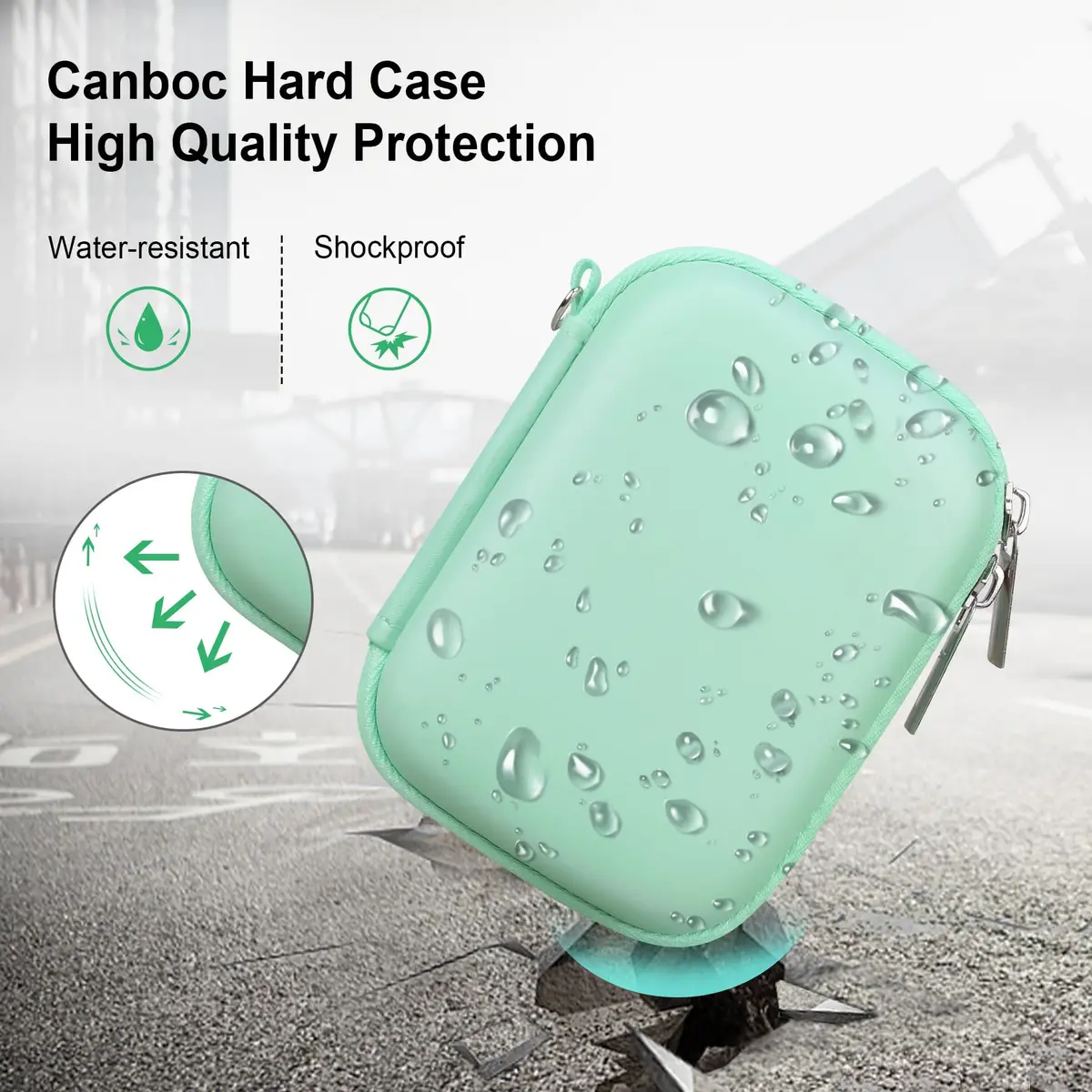 Canboc Camera Case for KODAK PIXPRO FZ55/ FZ45/ FZ53 16MP Digital Camera | Compact, Shockproof & Lightweight - view 4