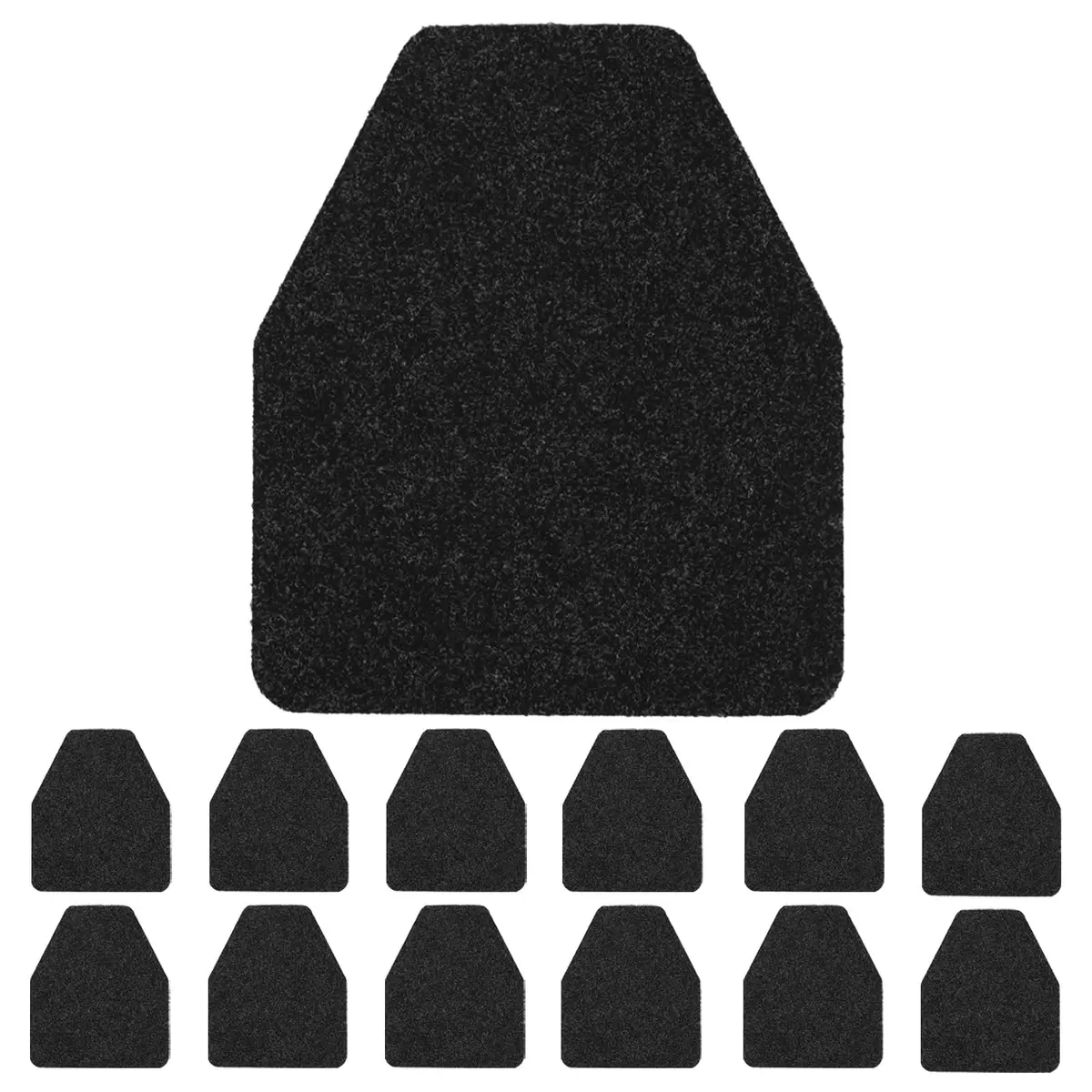 Adevar 12Pcs Urinal Mats for Men Bathroom 43.18cm x 51.81cm | Non-Slip Splash Protection - main product image