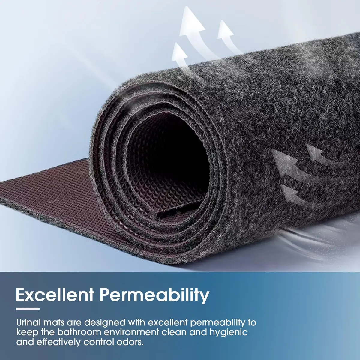 Adevar Anti-Fatigue Floor Mat 6 pcs | Non Slip, Washable, Large Grey 17x20.5 inches - view 3