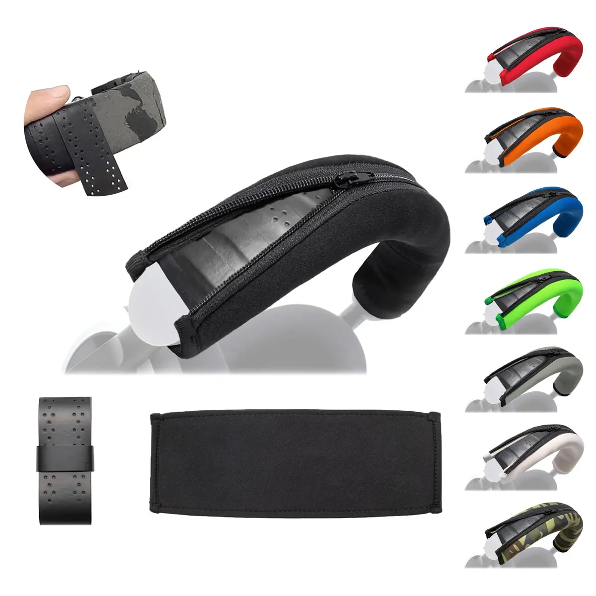 Voarmaks INZONE H9 H7 Headband Cover Compatible with Sony INZONE H3,H5,H7,H9 Gaming Headsets-Headband Tape Protection, Replacement Headband Cushion, Multiple Color Options | Durable Neoprene Fit - main product image