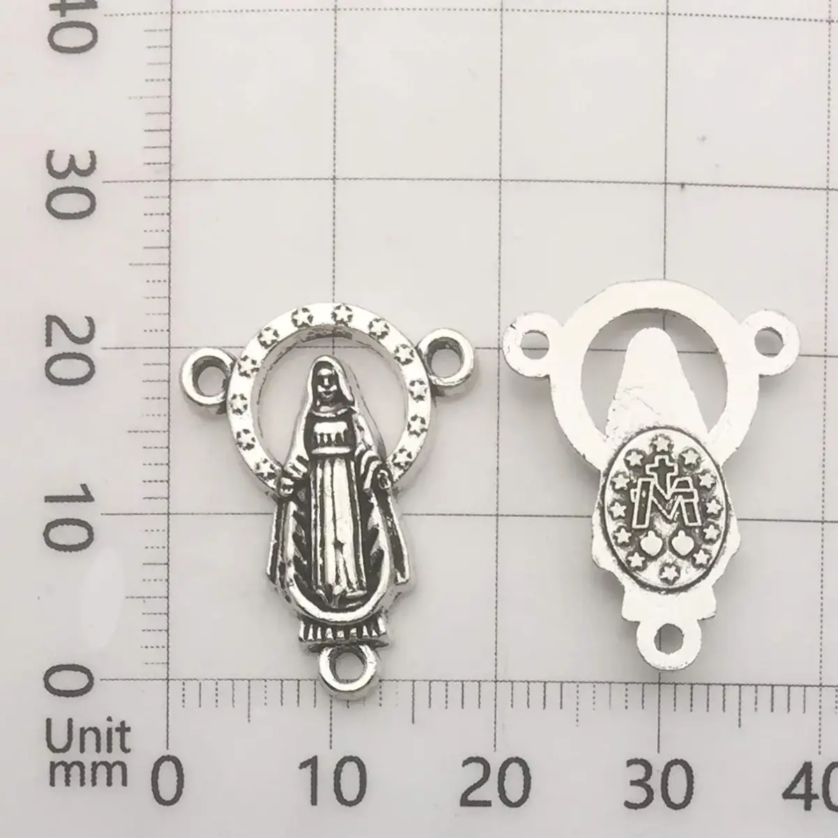 iloveDIYbeads 75pcs Cross Pendants Charms | Religious Theme, Alloy - view 9