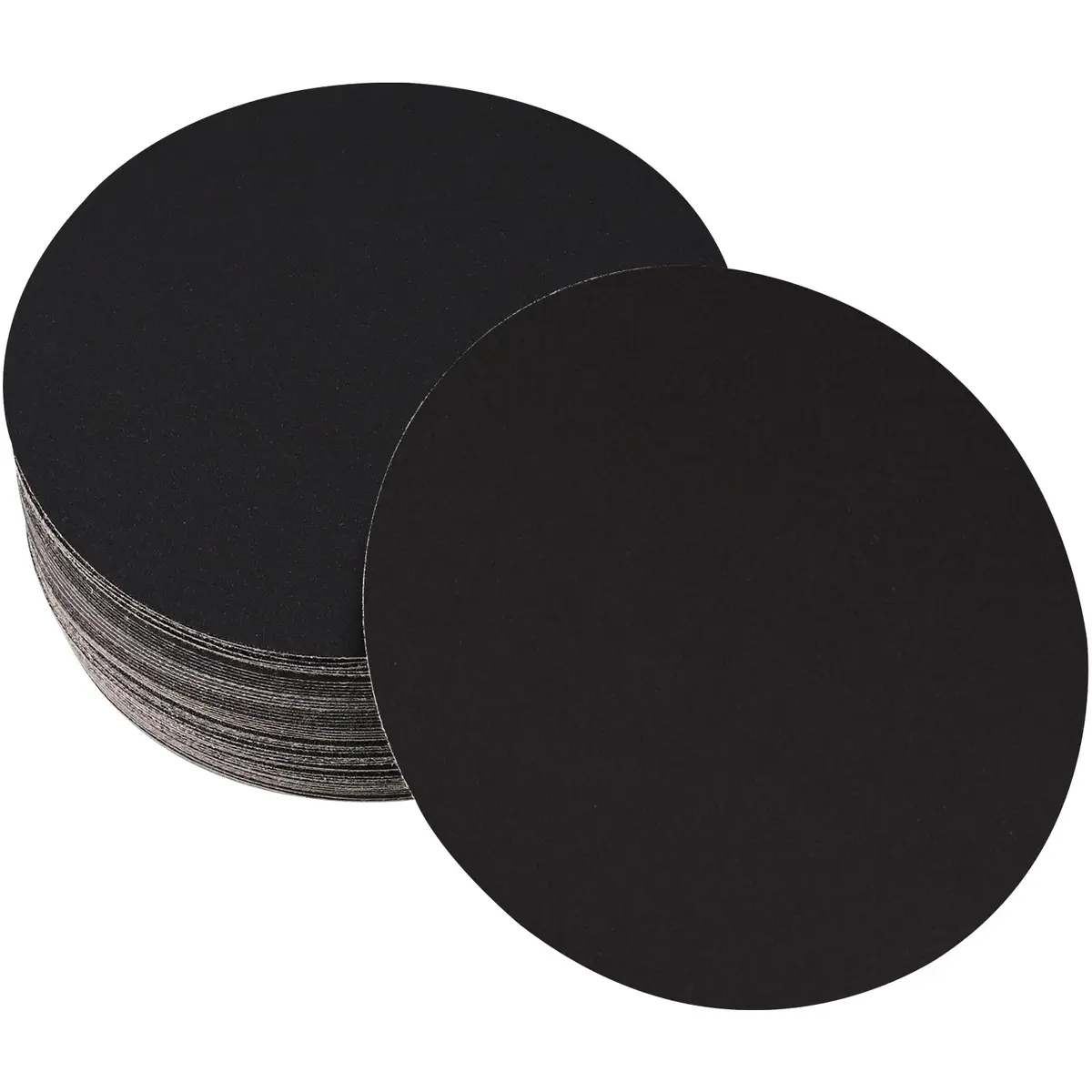POTUINOM 6 Inch Sanding Discs 240 Grit Silicon Carbide Hook and Loop Sandpaper, 30-Pack | Wet Dry Use for Metal, Wood, Auto Body - main product image