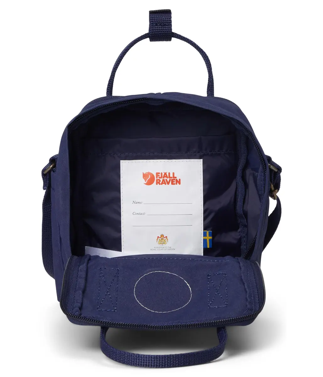 Fjällräven Kanken Sling - Compact Vinylon Fabric Crossbody Bag, Midnight Purple, One Size - view 4