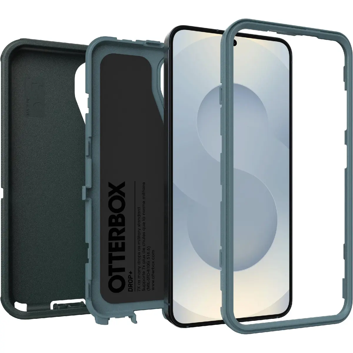 OtterBox Defender Series Case for Samsung Galaxy S25 & S24 | Sagebrush Green, 190g (0.42 lb) - view 4