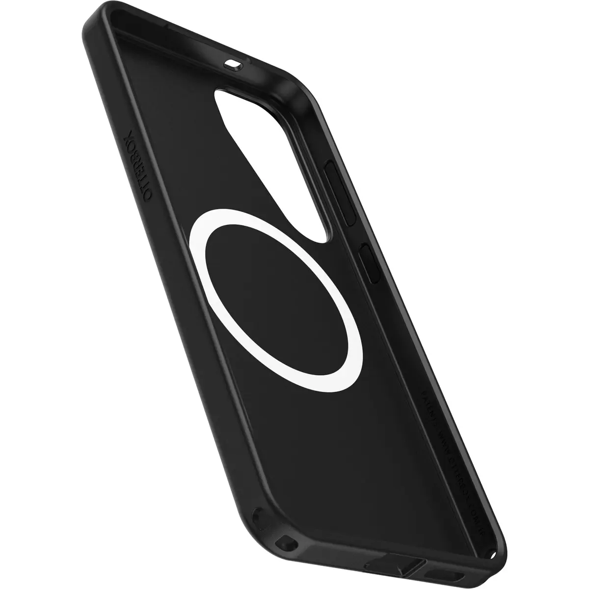 OtterBox Symmetry Series with Magnets Case for Samsung Galaxy S25 Ultra - Black | 16.69 x 8.25 x 1.27 cm (0.50 in) - view 5