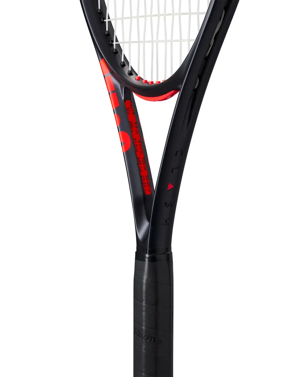 Wilson Clash 100L V3 Tennis Racket 267g (9.4 oz) | Arm-Friendly Comfort & Lightweight Power - view 6