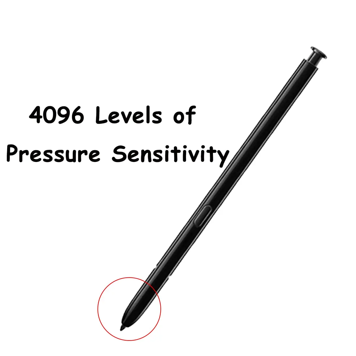 CaoXiong Galaxy Note 20 S Pen Replacement for Samsung Galaxy Note 20 Ultra (Black) | Precise Pressure Sensitivity - view 3