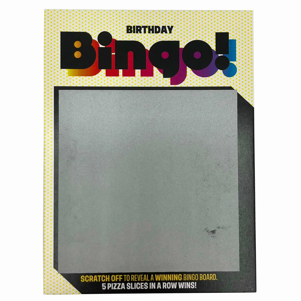 Flat River Group Bingo Scratch Card Game Birthday | Entertaining Party Activity with 26 Themed Cards - view 3