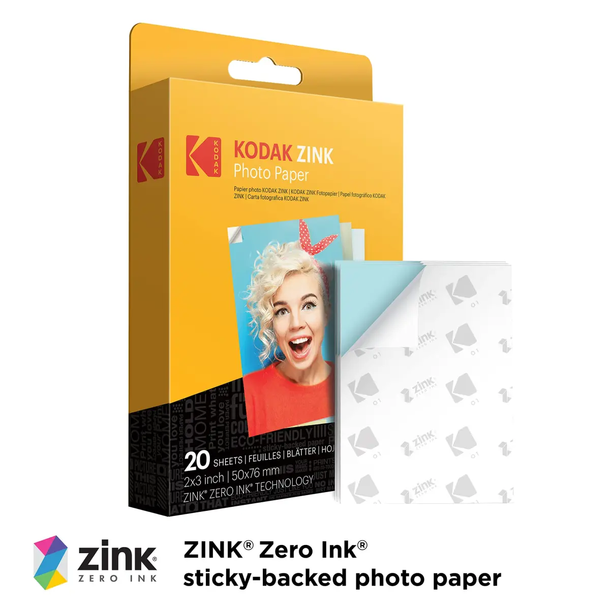 Kodak Barbie Printomatic Instant Camera Deluxe Bundle with Case, Album & Zink Paper | 5MP, Auto-Focus, Built-in Flash, 2x3" Sticky Prints - view 9