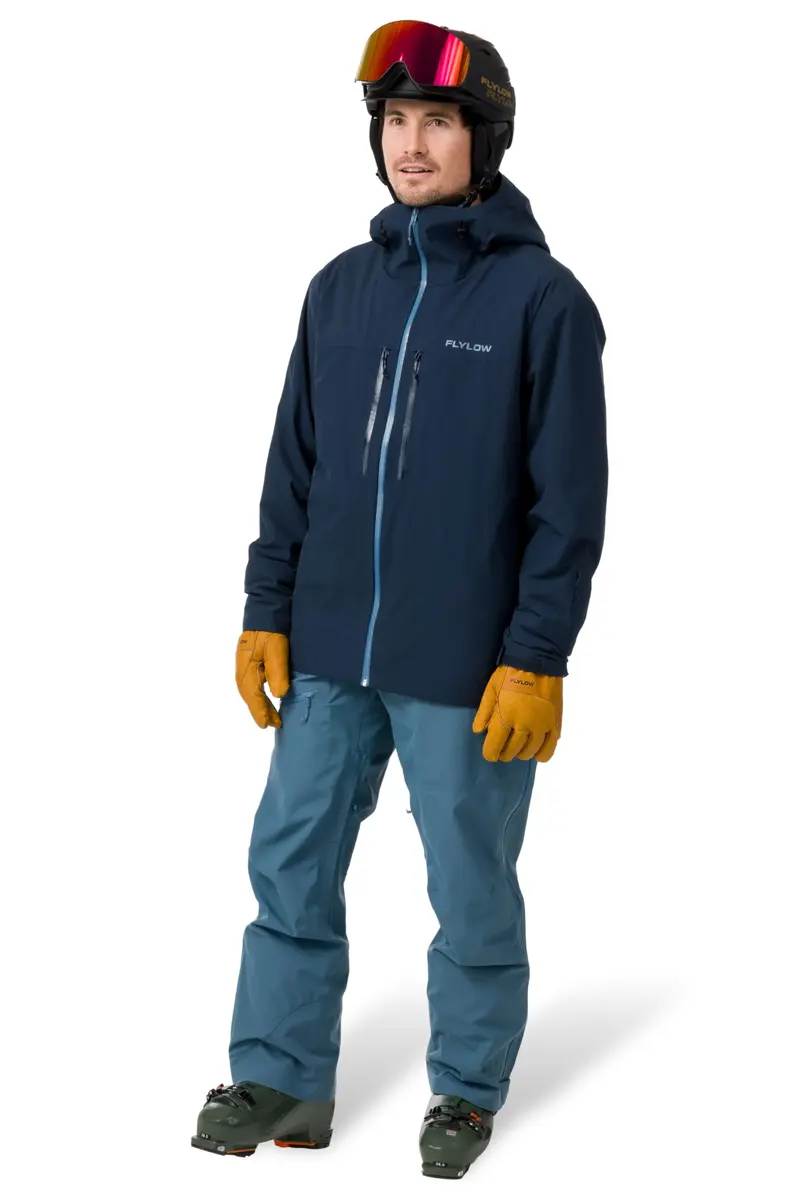 Flylow Men’s Albert Ski Jacket Waterproof Insulated | Eco-Friendly Warmth for Skiing & Snowboarding in India - view 2