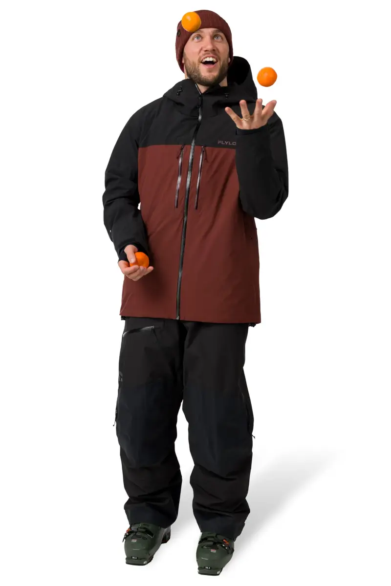 Flylow Men's Albert Insulated Waterproof Ski Jacket - Amaro/Black - S | Breathable, Light Insulation for Skiing & Backcountry - view 5
