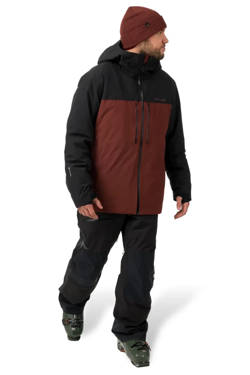 Flylow Men's Albert Insulated Waterproof Ski Jacket - Amaro/Black - S | Breathable, Light Insulation for Skiing & Backcountry - view 2
