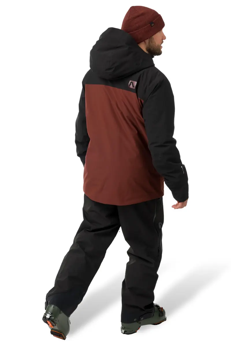 Flylow Men's Albert Insulated Waterproof Ski Jacket - Amaro/Black - S | Breathable, Light Insulation for Skiing & Backcountry - view 4