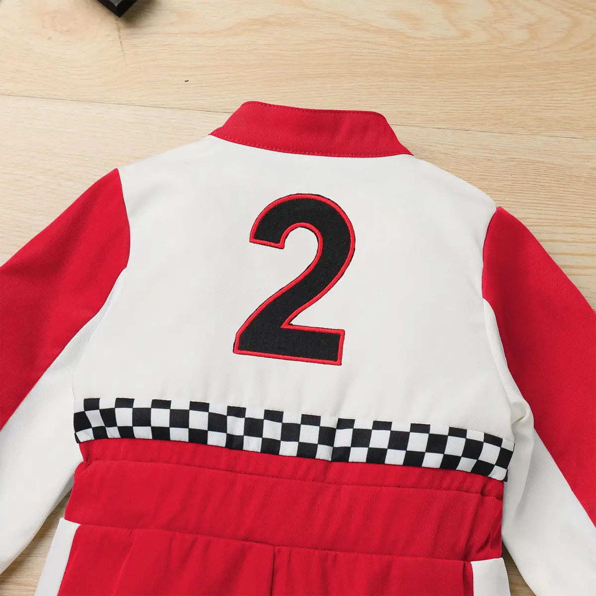 IDOPIP Baby Boys 1st 2nd Birthday Race Car Romper 18-24 Months | Unisex Toddler Racer Suit for Cake Smash - view 6