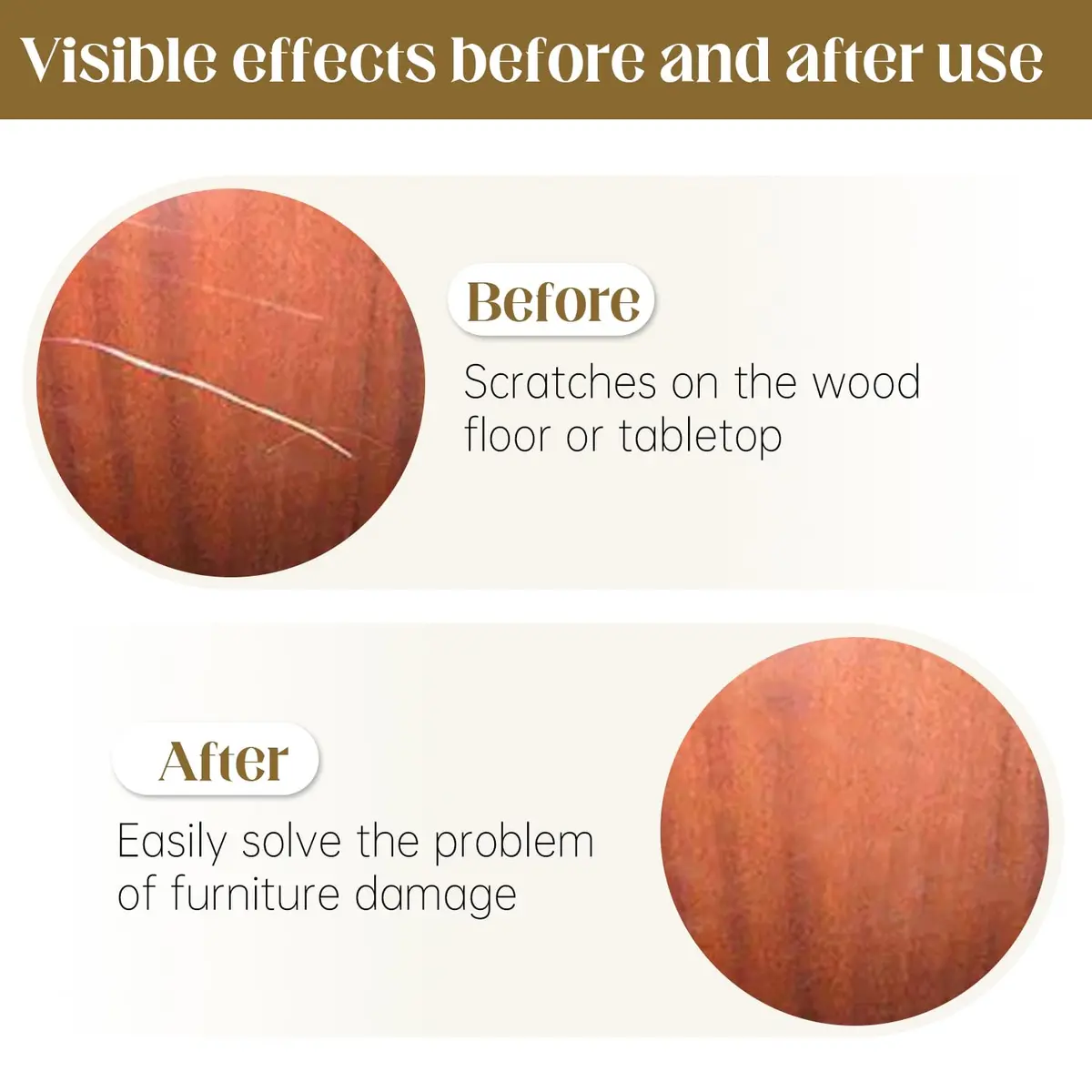 Uxney Wood Filler Sticks, 20 Colors Wood Repair Wax Crayons for Furniture, Floors, Cabinets, and More | Easy Touch-Up Kit - view 4