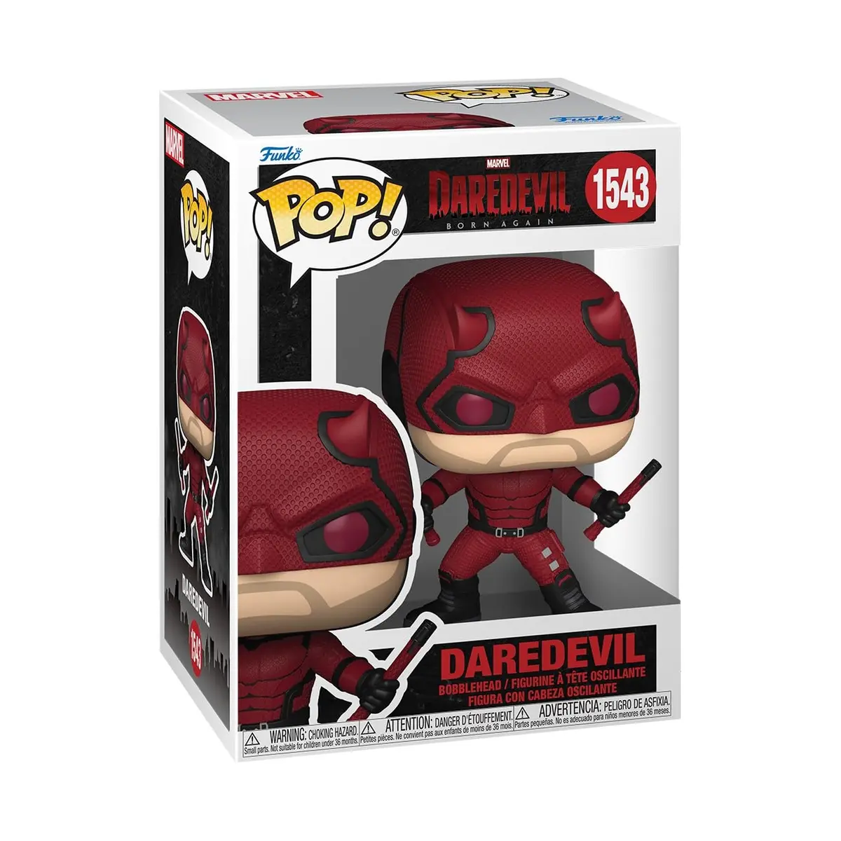 Funko POP! Marvel Daredevil Born Again - Matt Murdock 9.4cm Vinyl Bobblehead | Collectible Toy for Fans - main product image