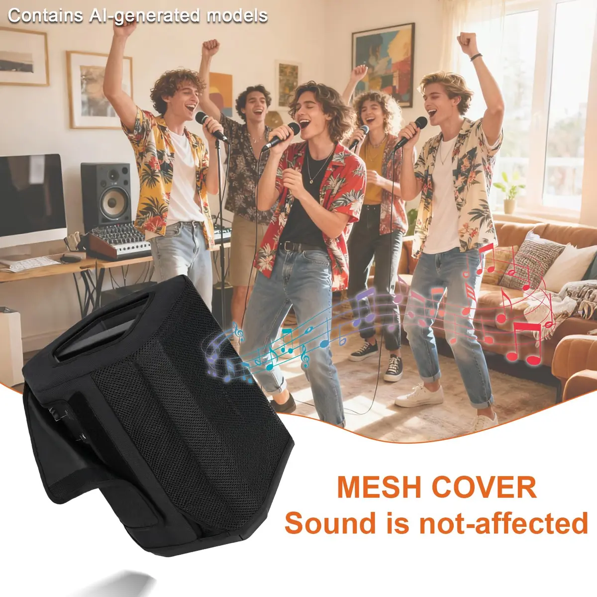LEFOR·Z Speaker Cover Compatible with Bose S1 Pro Plus/S1 Pro | Dustproof Mesh Cover for Bose S1 Pro (13 x 11.3 x 9.5 inches) - view 6