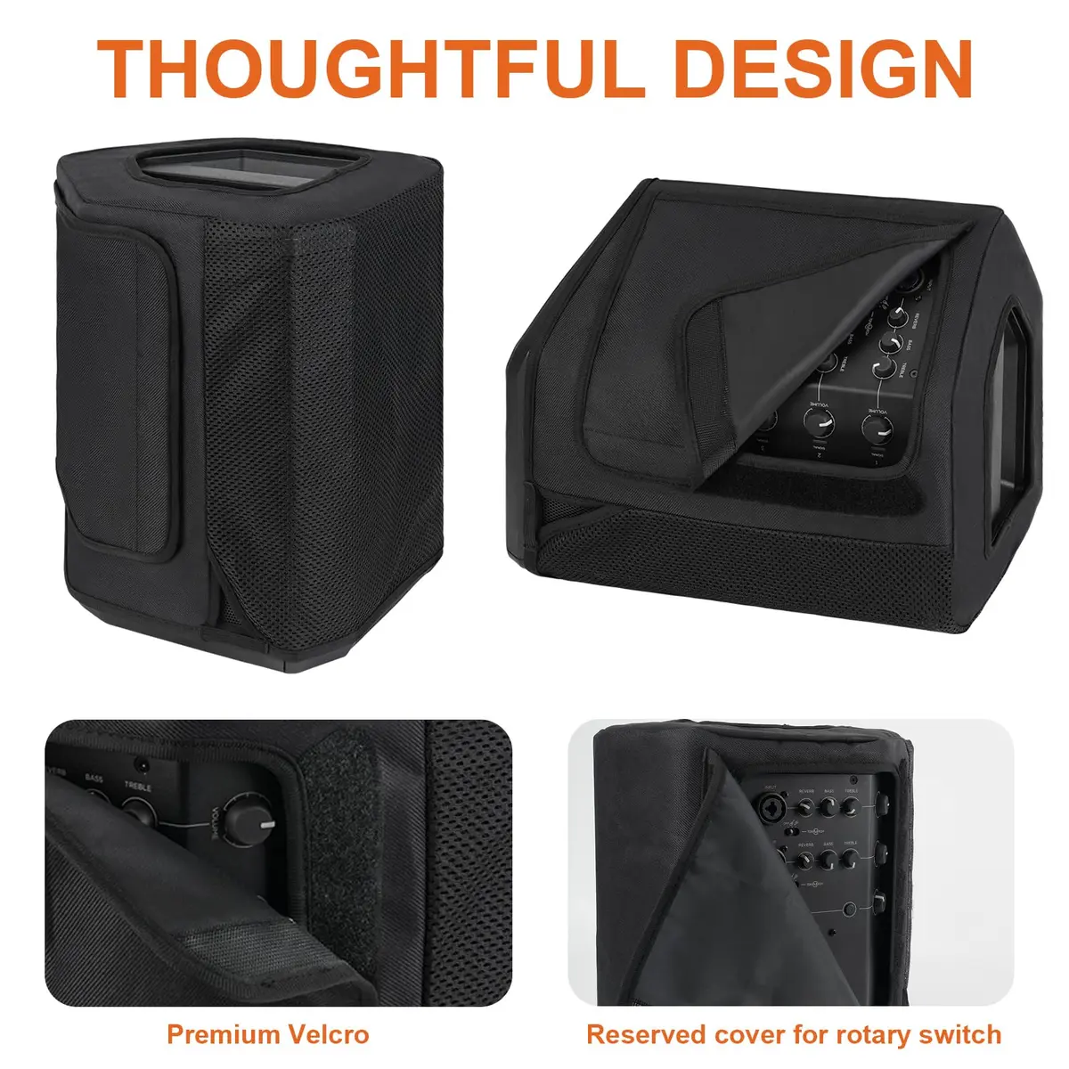 LEFOR·Z Speaker Cover Compatible with Bose S1 Pro Plus/S1 Pro | Dustproof Mesh Cover for Bose S1 Pro (13 x 11.3 x 9.5 inches) - view 3