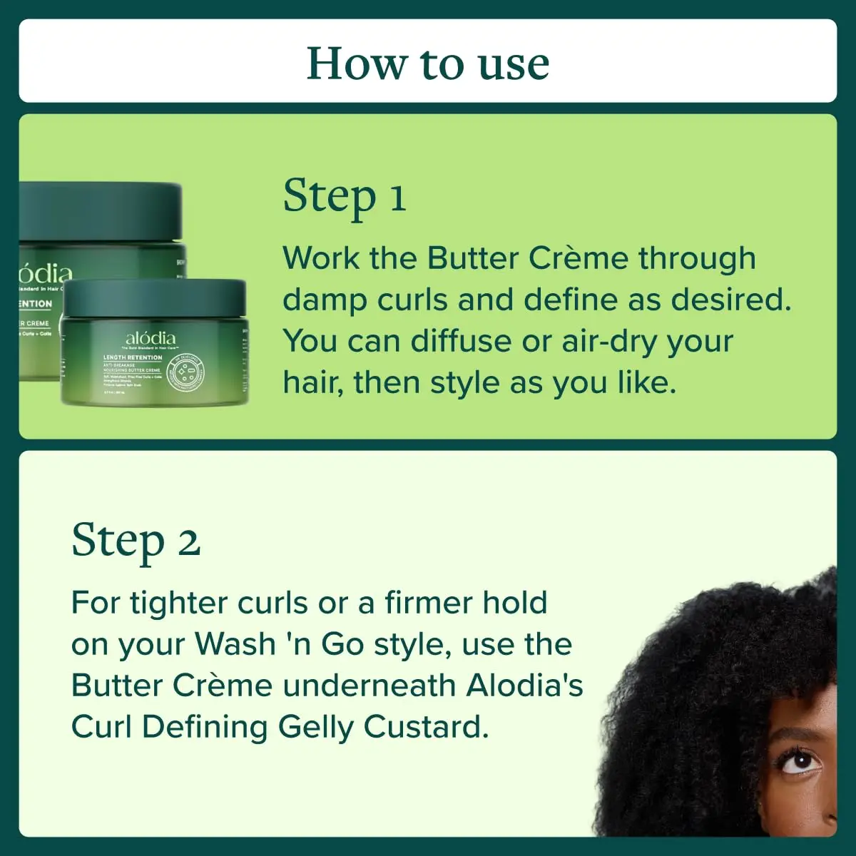 ALODIA Curl Defining Hair Butter, 8.5 oz | Nourishing, Lightweight, Moisturizing for Curly Hair - view 7