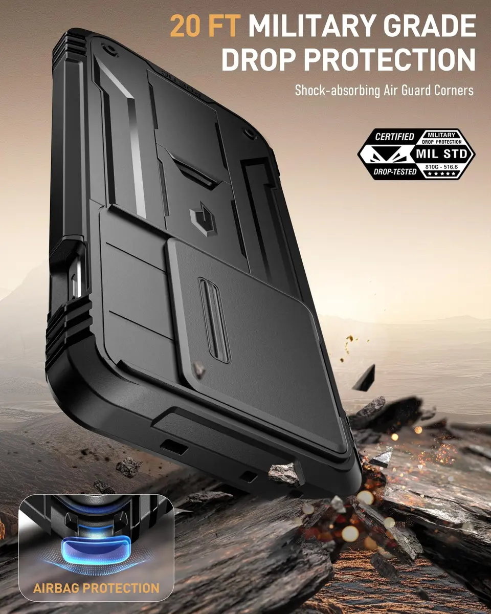 Poetic Revolution Case for OnePlus 13 5G | Full Body Shockproof with Screen Protector & Kickstand - view 6