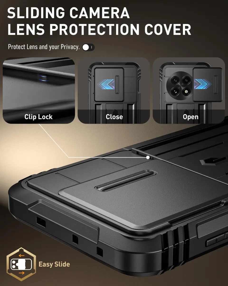 Poetic Revolution Case for OnePlus 13 5G | Full Body Shockproof with Screen Protector & Kickstand - view 8