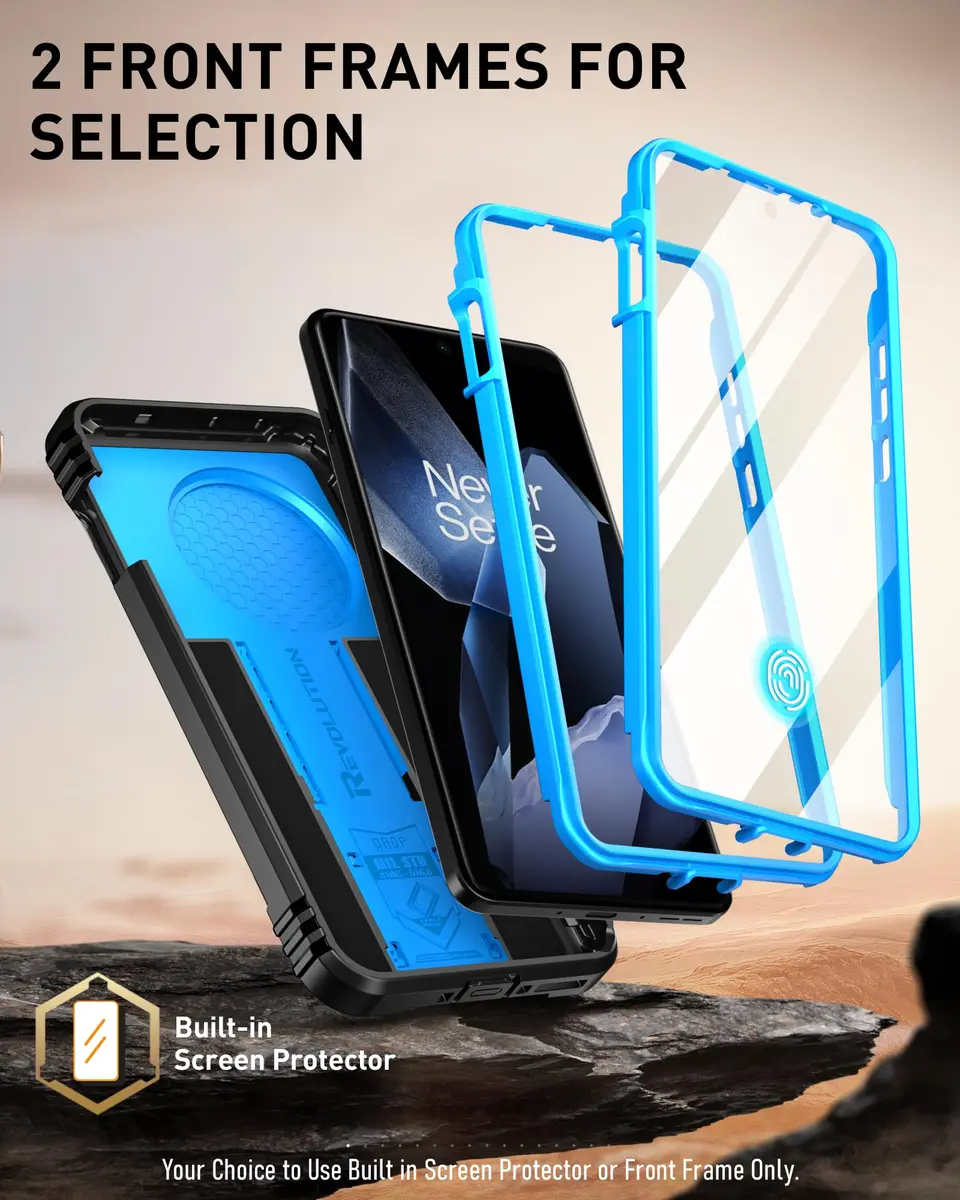 Poetic Revolution Case for OnePlus 13 5G | Full Body Shockproof with Slide Camera Cover & Screen Protector - view 5