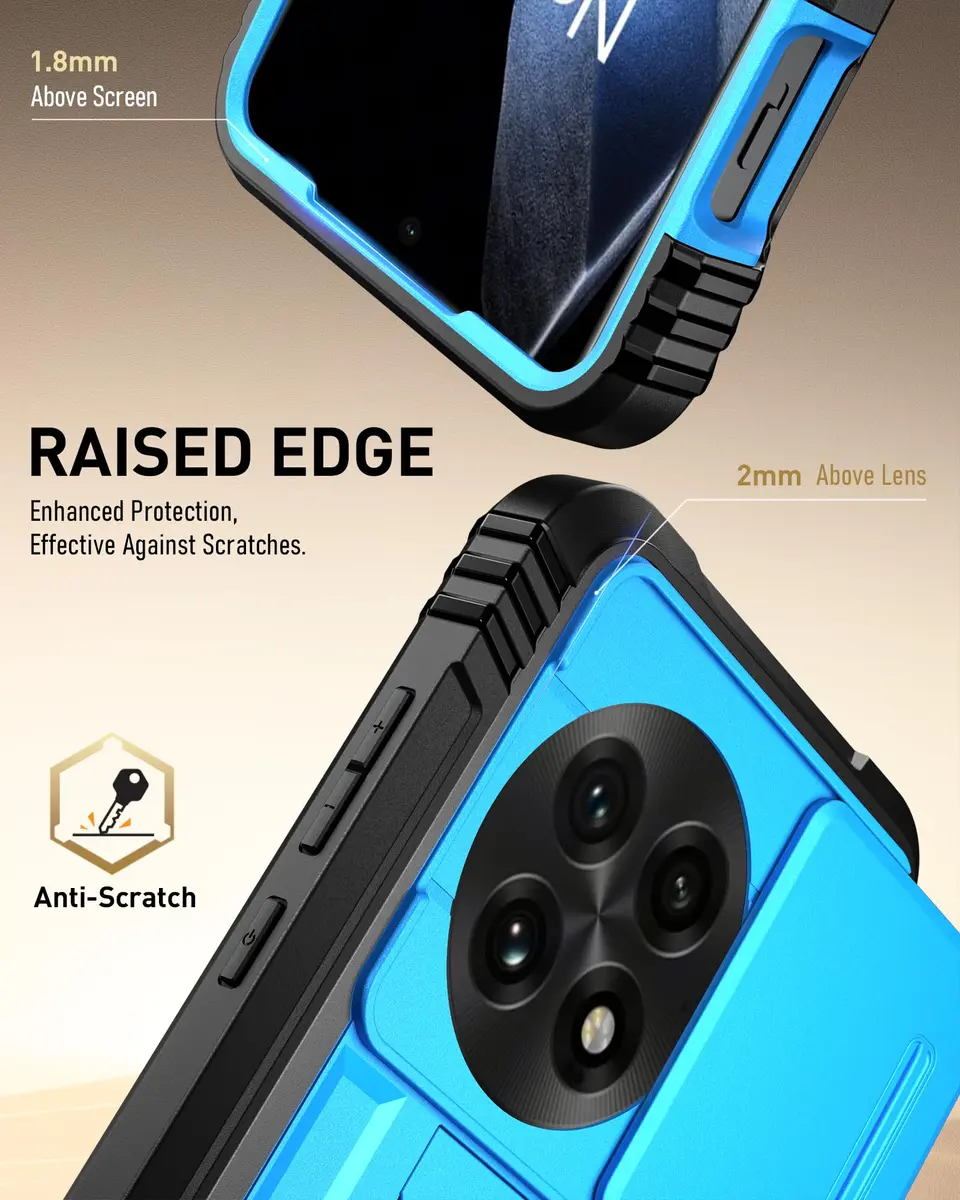 Poetic Revolution Case for OnePlus 13 5G | Full Body Shockproof with Slide Camera Cover & Screen Protector - view 7
