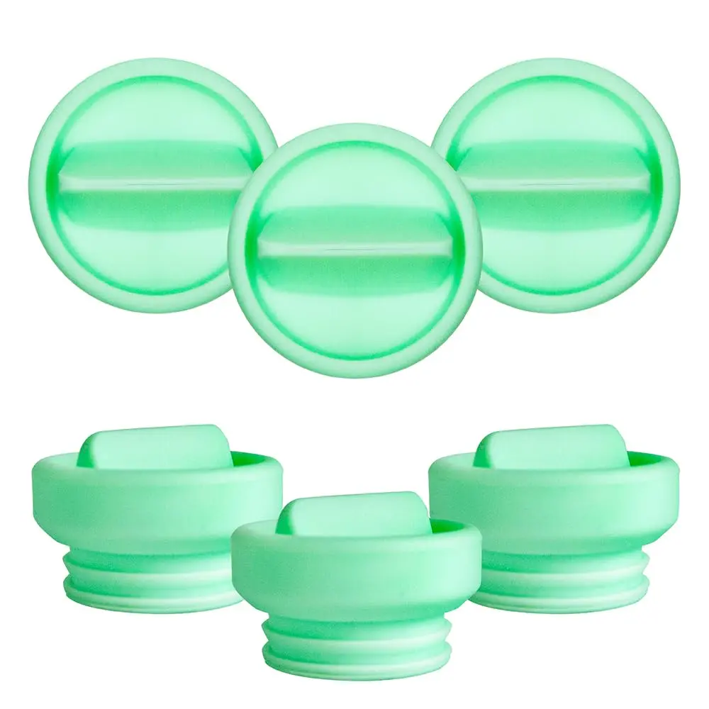 NENESUPPLY Duckbill Valves for Elvie Stride, Momcozy, Spectra CaraCup | 6 Count Green - main product image