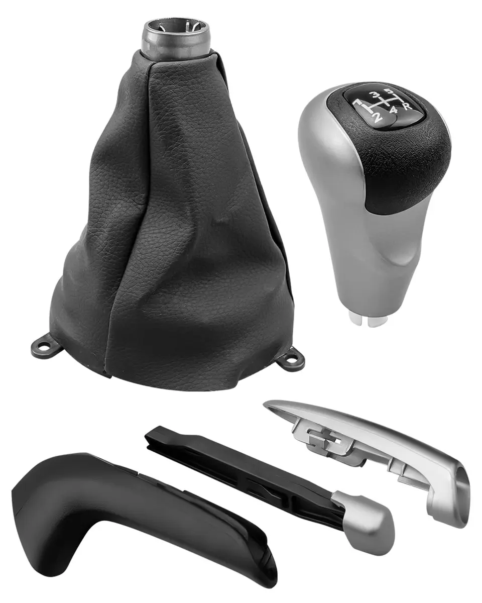 AUGREX 5 Speed Manual Gear Shift Knob Set Fit for Honda Civic 2006-2011 | Complete Interior Upgrade - main product image