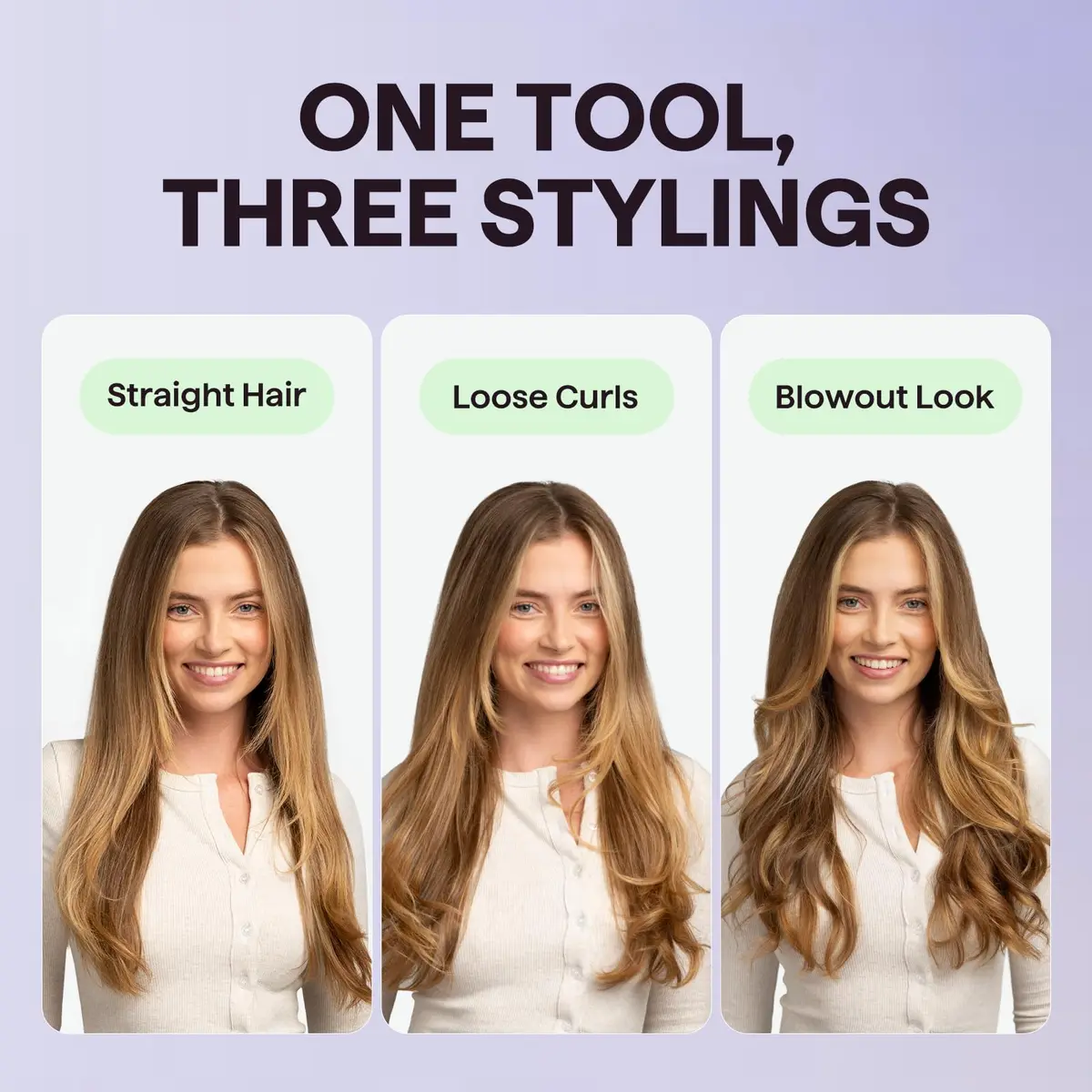 wavytalk Thermal Brush Blowout Express 1.5" Ionic Heated Round Brush | Salon-Quality Voluminous Blowouts - view 5
