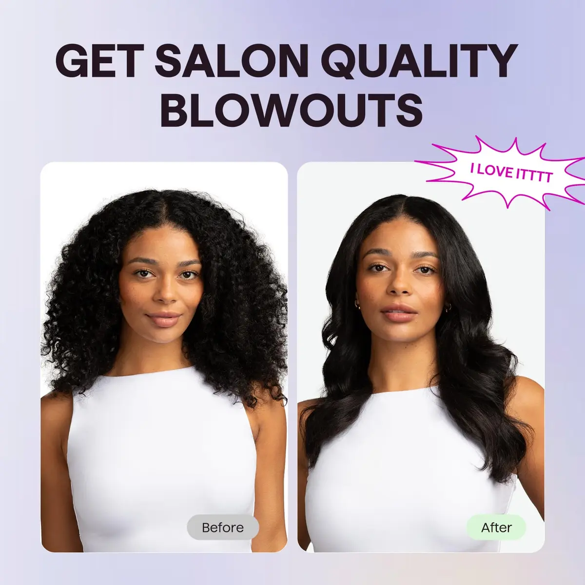 wavytalk Thermal Brush Blowout Express 1.5" Ionic Heated Round Brush | Salon-Quality Voluminous Blowouts - view 2