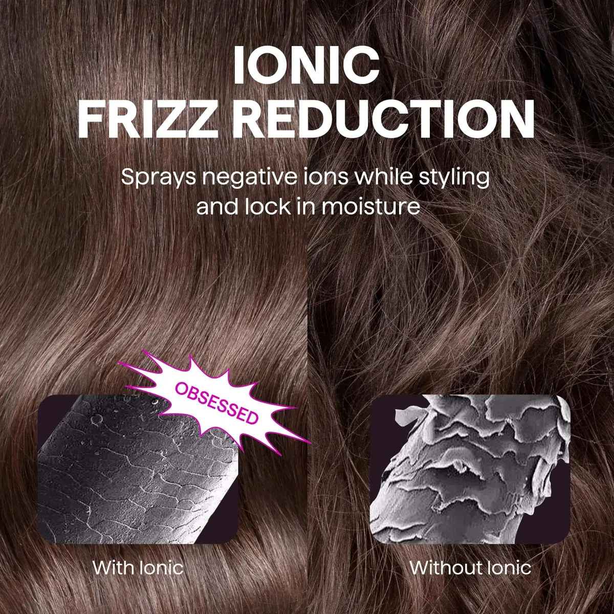 wavytalk Thermal Brush Blowout Express 1.5" Ionic Heated Round Brush | Salon-Quality Voluminous Blowouts - view 3