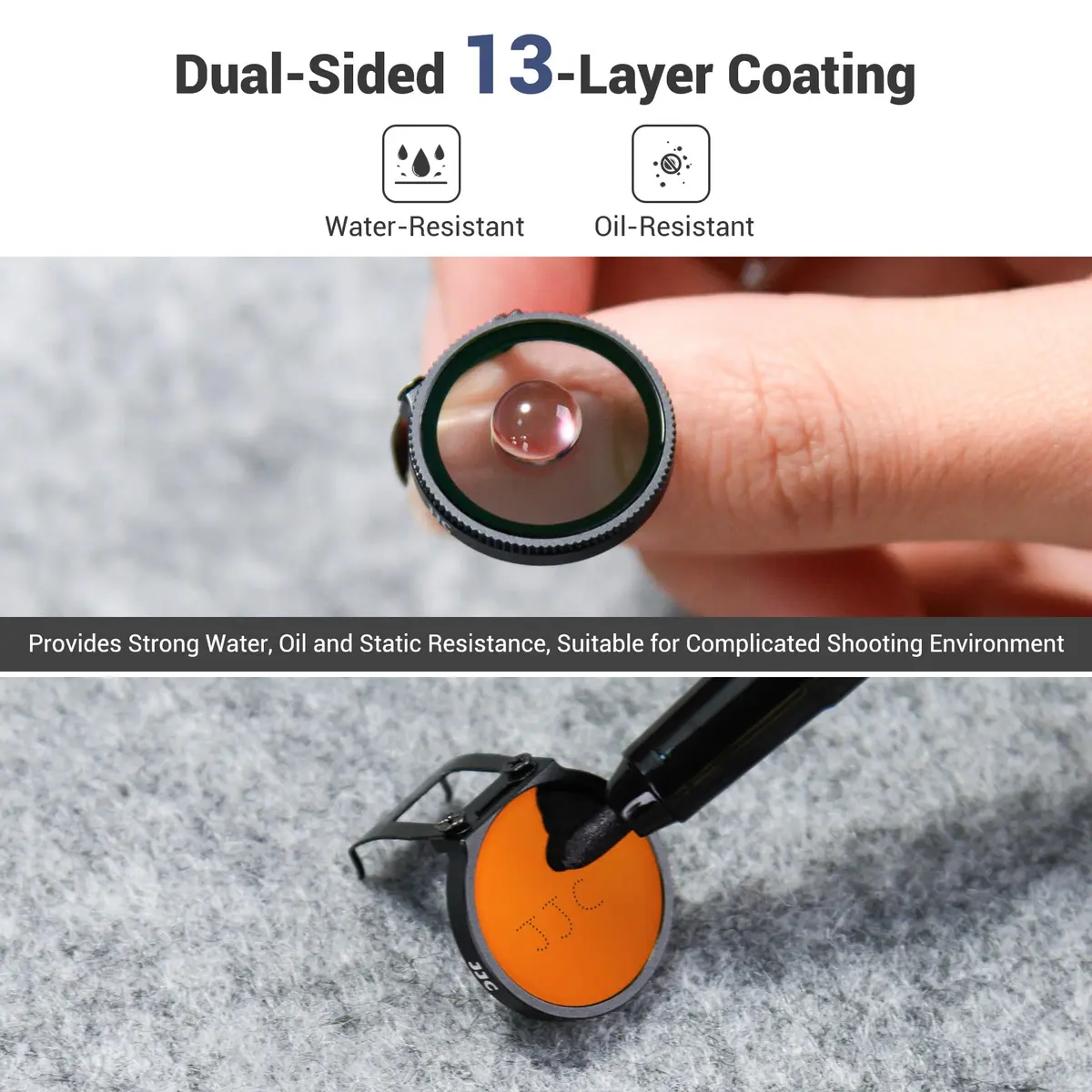 JJC Neo Drone CPL ND Filter Set, CPL ND8 ND16 ND32 Polarizing Neutral Density Filters Kit for DJI Neo Drone Fly More Combo, Multi Coated HD Optical Glass Filter with Lightweight Aluminum Frame - view 5