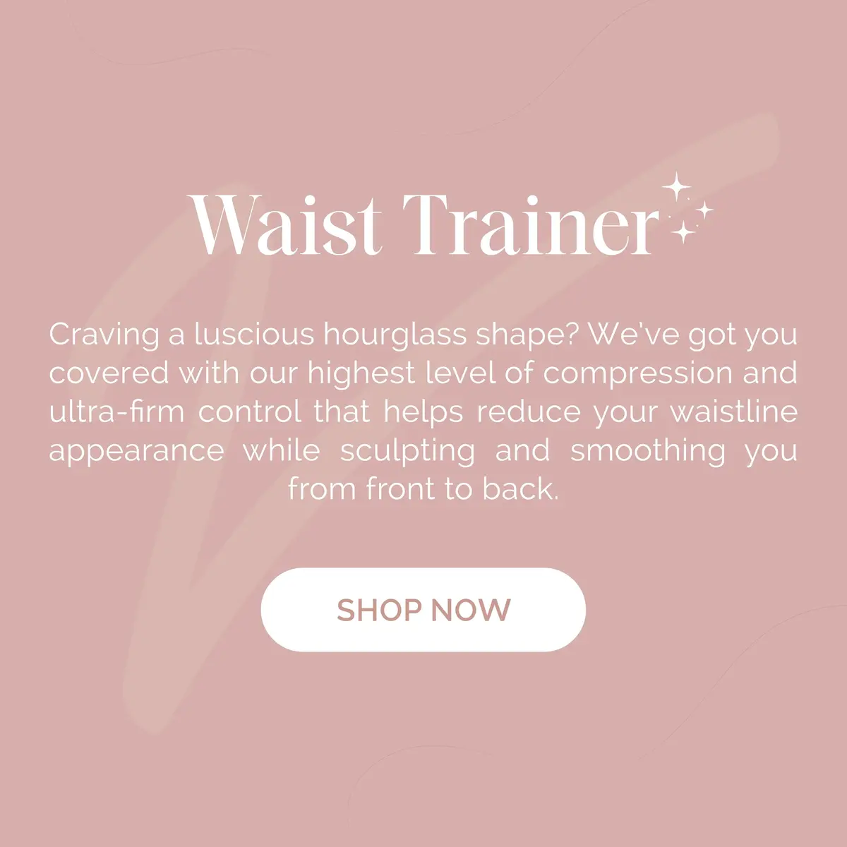 Voluptuosa Women's Waist Trainer Shapewear Black | Ultra-Firm Hourglass Corset - view 5