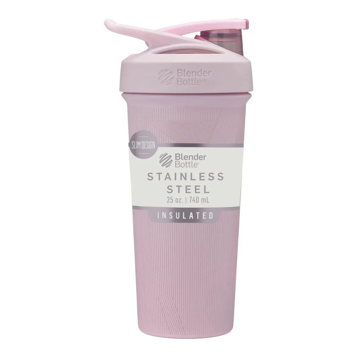 BlenderBottle Strada Sleek 25 oz Stainless Steel Shaker Bottle | Keeps Drinks Cold for Hours - main product image