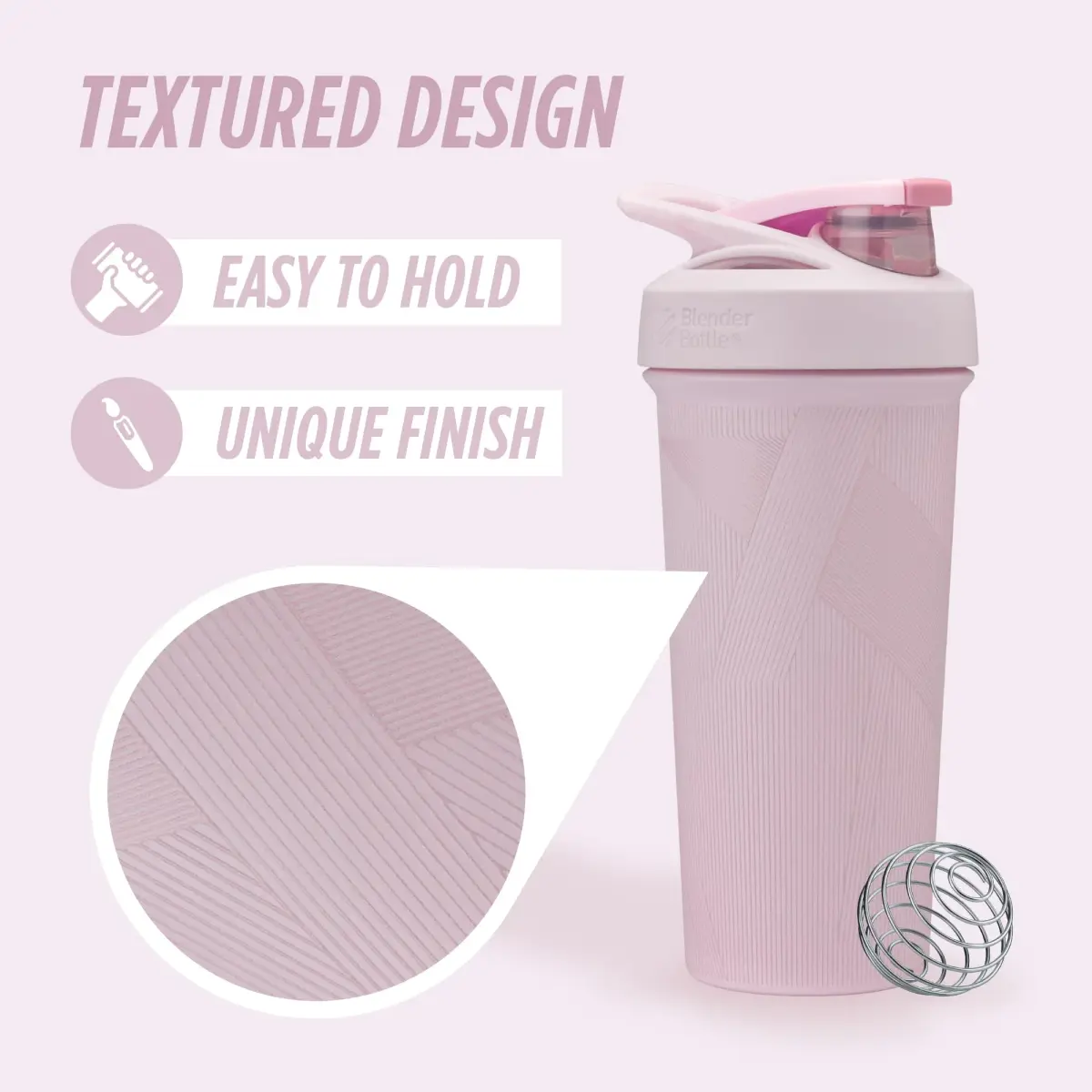 BlenderBottle Strada Sleek 25 oz Stainless Steel Shaker Bottle | Keeps Drinks Cold for Hours - view 2