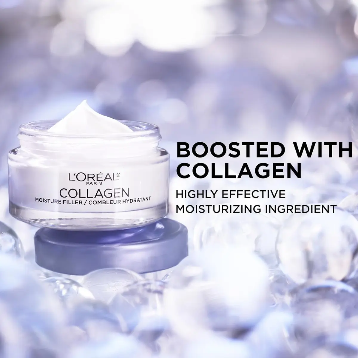 L'Oreal Paris Collagen Moisture Filler Face Cream 94.4g (3.4 Oz) | Hydrates for 48 Hours - view 5