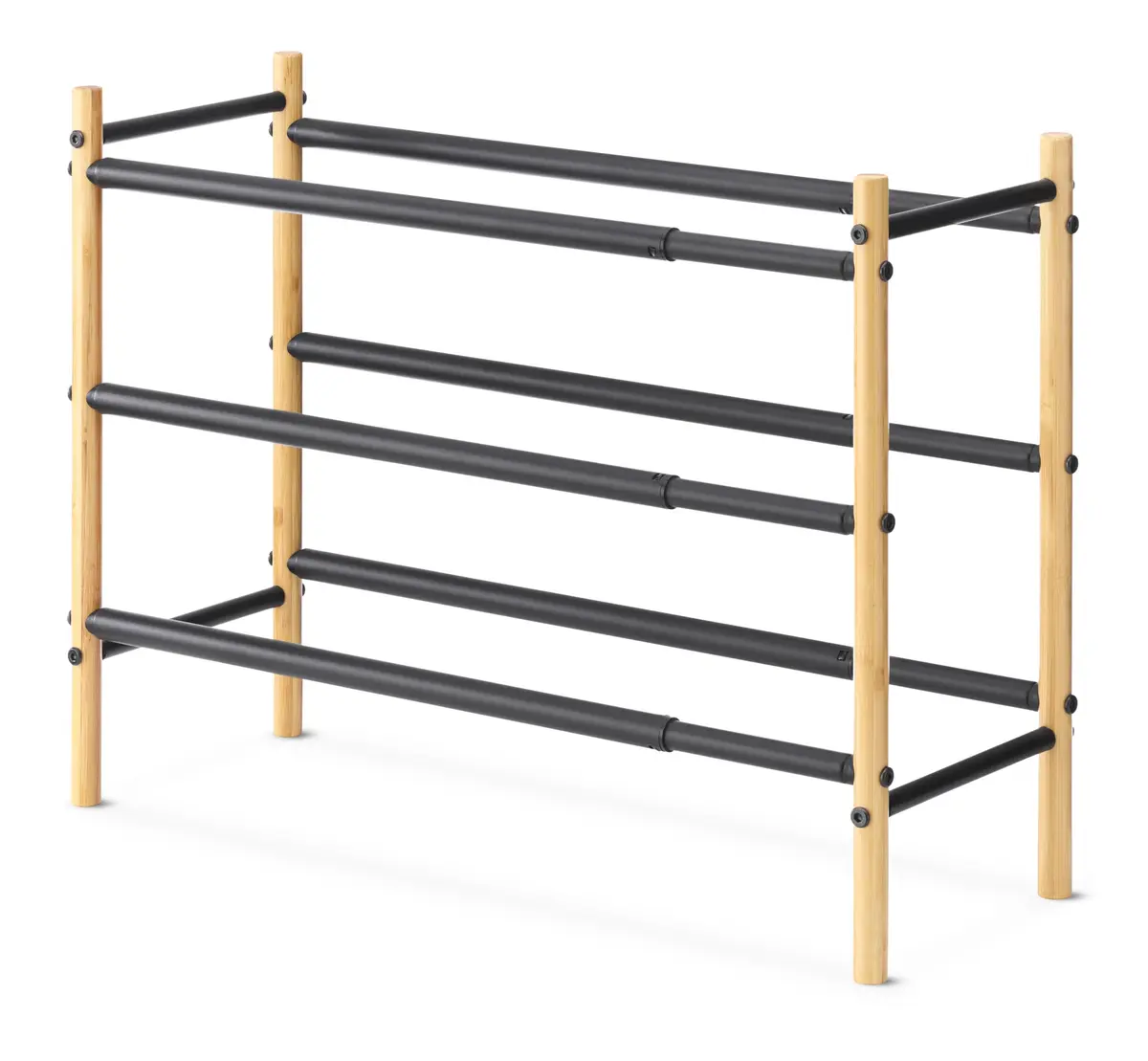 Whitmor 3-Tier Expandable Shoe Rack | Store up to 12 pairs of shoes in India - view 3