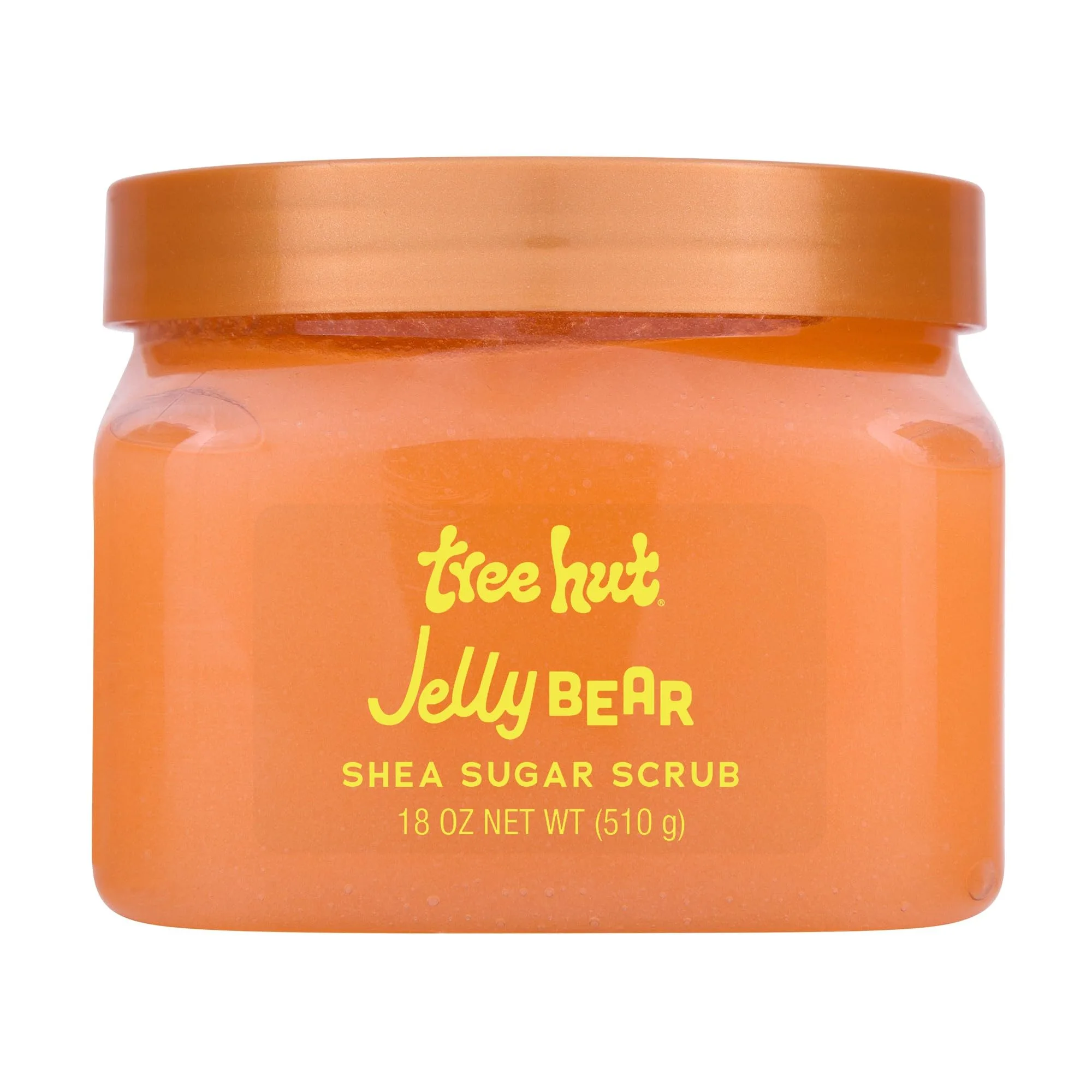 Tree Hut Jelly Bear Shea Sugar Body Scrub, Exfoliating & Hydrating Sugar Scrub with Shea Butter & Essential Oils, Smooth Skin, Body Exfoliator For All Skin Types, Self Care Gifts for Women, Vegan, 18 Oz - main product image