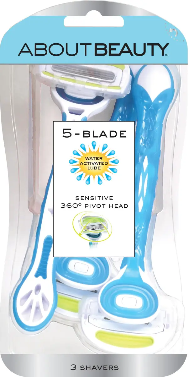 Kai Beauty About Water Activated 5 Blade Disposable Razors | Gentle, Smooth & Suitable for Sensitive Skin - main product image