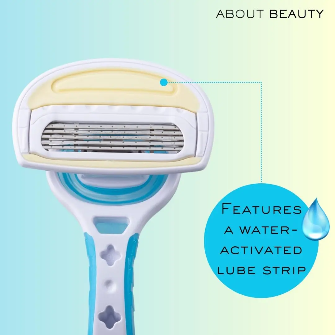 Kai Beauty About Water Activated 5 Blade Disposable Razors | Gentle, Smooth & Suitable for Sensitive Skin - view 6