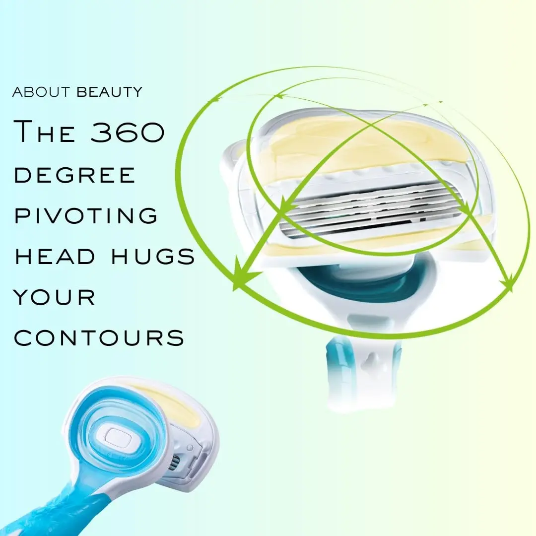 Kai Beauty About Water Activated 5 Blade Disposable Razors | Gentle, Smooth & Suitable for Sensitive Skin - view 2