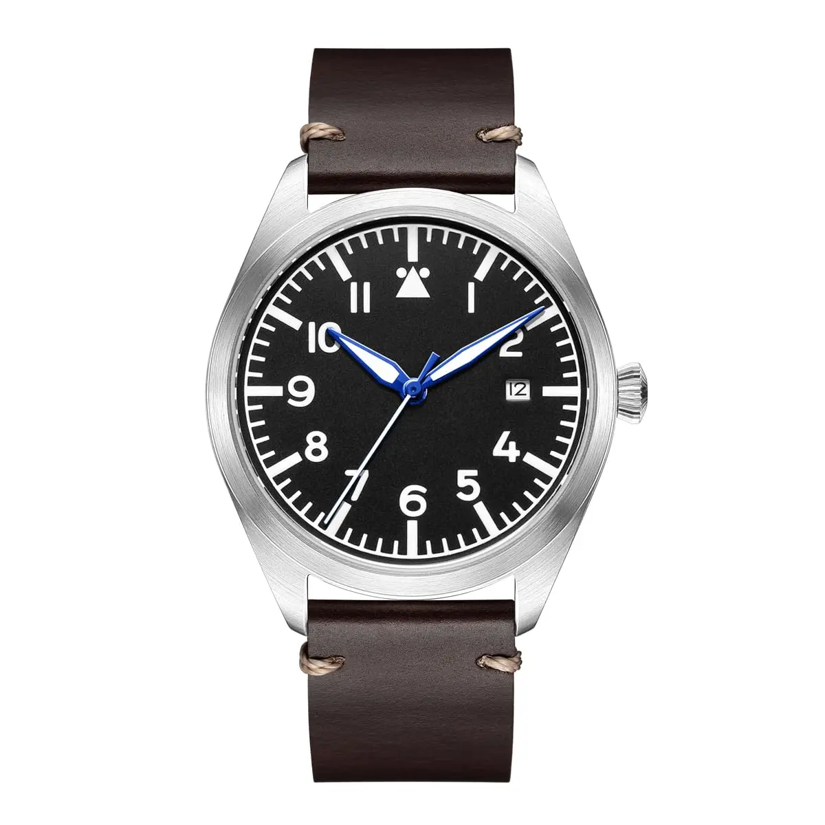 Boyarca Pilot Watch Men's Aviator Automatic Mechanical Watch 40mm (1.57 in) | Japan MIYOTA 8215 Movement - view 2