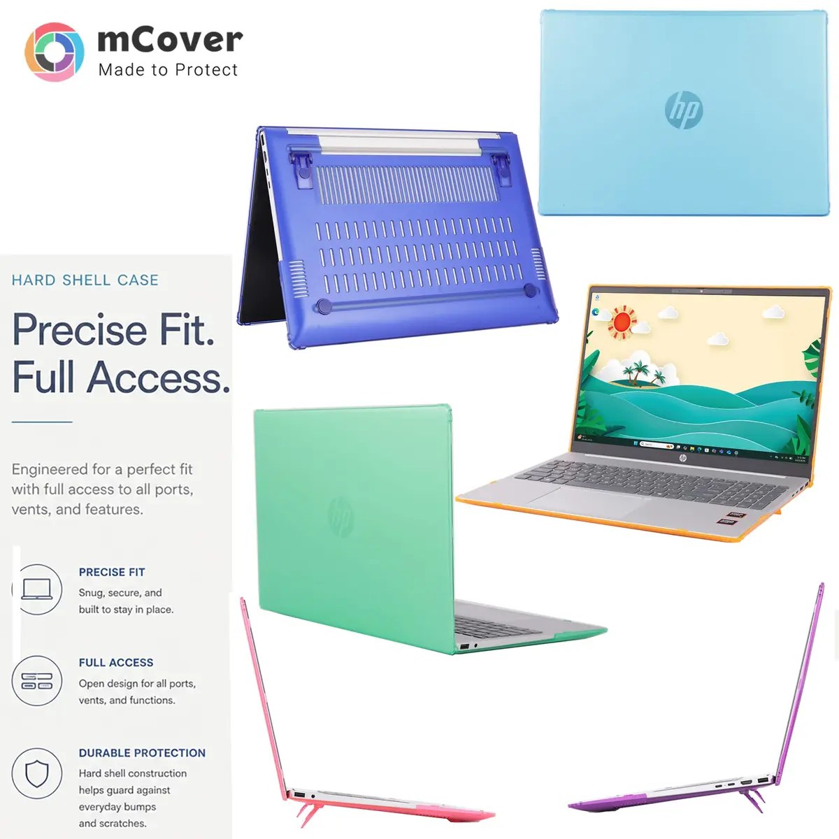 mCover Case ONLY for HP Pavilion 16-inch Laptop 2024+ | Clear Polycarbonate Shell (70-120 chars) - view 5