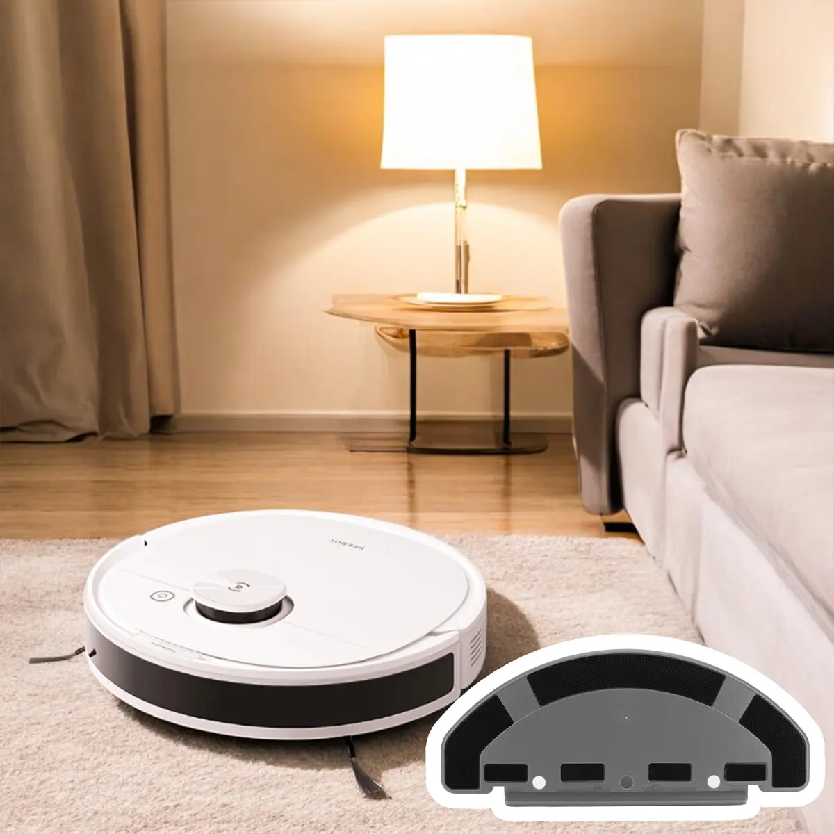 BuleVina Water Tank Mop Plate Board Compatible for ECOVACS DEEBOT T8 N8 Pro T8 Max | Easy Fit & Reliable (70-120 chars) - view 7