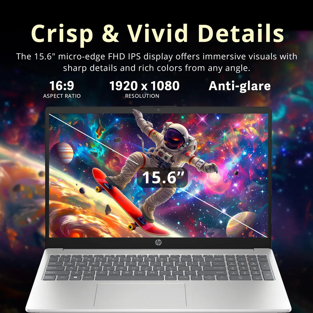 HP Pavilion 15.6" FHD IPS Anti-Glare Laptop, Intel i5-1235U, 16GB RAM, 672GB Storage - view 4
