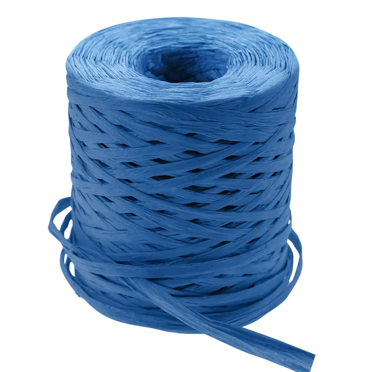 CREATRILL Blue Raffia Paper Craft Ribbon 218 Yards (654 ft / 594.4 m) | Eco-Friendly & Biodegradable for Crafts & Gifts - main product image