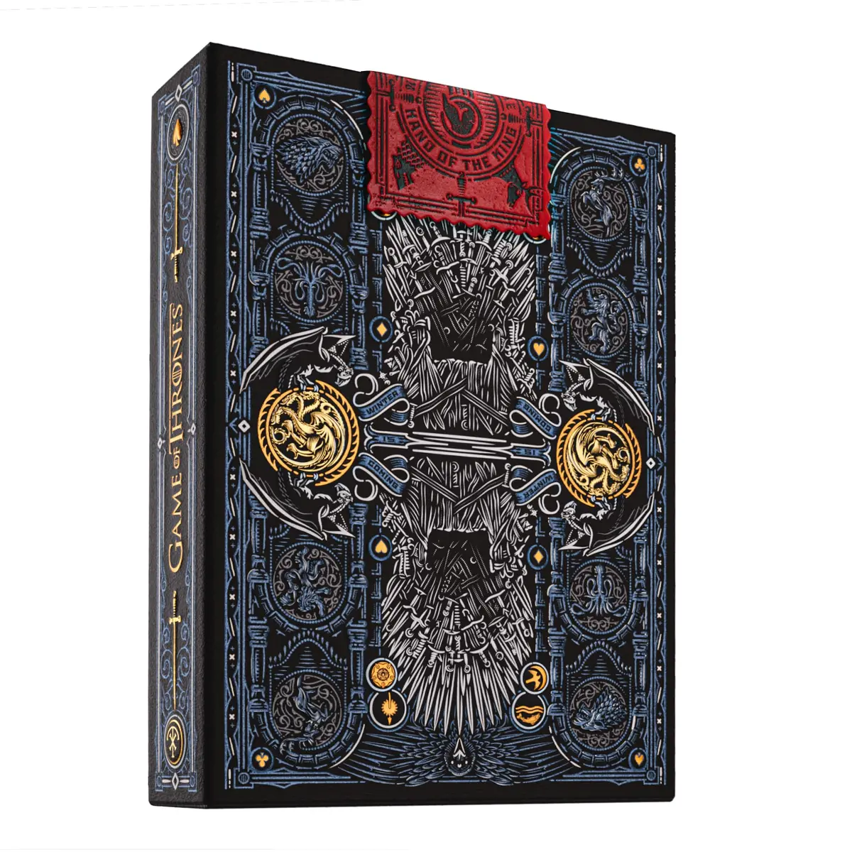 theory11 Game of Thrones Premium Playing Cards, Poker Size Standard Index | Luxury Foil Details and Themed Artwork - view 2