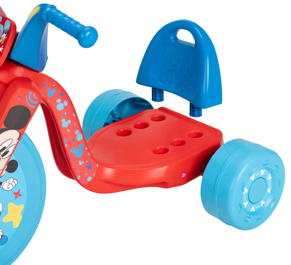 JAKKS Pacific Mickey Mouse Ride-On 15" Cruiser Tricycle for Kids 3-7 | Stable, Customizable, USA Import - view 3